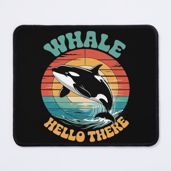Item preview, Whale Hello There Vintage Orca designed and sold by KotexTemu.
