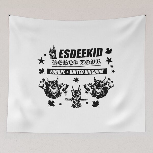Item preview, Esdeekid and Ricoace Rebeltour Europe, United Kingdom Concert, Uk Rapper EsDeeKid, Rebel EsDeeKid, 90's Rap - EsDeeKid designed and sold by Hopocalyps.