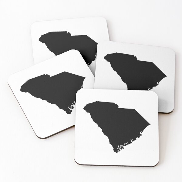 Item preview, South Carolina Map Silhouette – Minimal Black designed and sold by Paper Drip.
