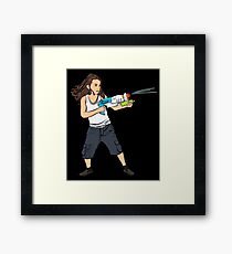 Super Kid Framed Print