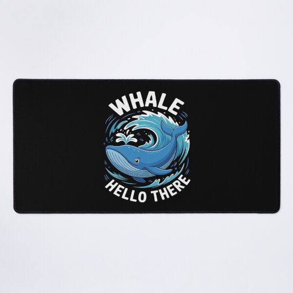 Item preview, Whale Hello There Funny Whale Cute Blue Whale designed and sold by KotexTemu.