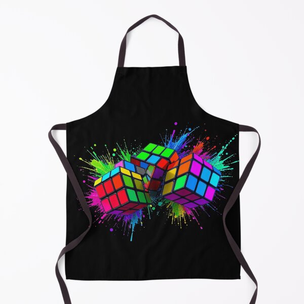 Item preview, Neon Mind Cubes – Abstract Energy in Motion designed and sold by PixelVibe782.