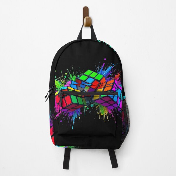 Item preview, Neon Mind Cubes – Abstract Energy in Motion designed and sold by PixelVibe782.