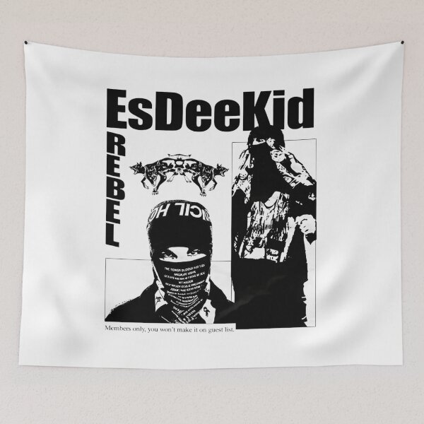 Item preview, EsDeeKid Rebel Inspired Heavy, Uk Rapper EsDeeKid, Rebel EsDeeKid, 90's Rap - EsDeeKid designed and sold by Hopocalyps.