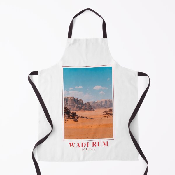 Item preview, Wadi Rum Jordan Desert Landscape Travel Photography designed and sold by MapMyMiles.