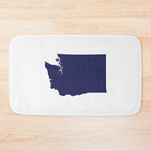Item preview, Washington Map Silhouette – Minimal Black and White designed and sold by Paper Drip.