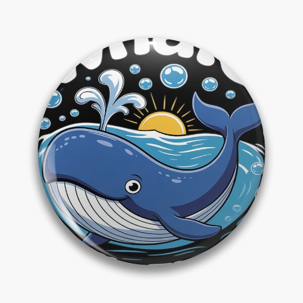 Item preview, Whale Hello There Whale Watching Humpback designed and sold by KotexTemu.