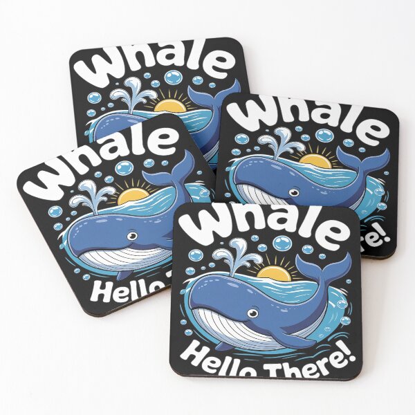 Item preview, Whale Hello There Whale Watching Humpback designed and sold by KotexTemu.