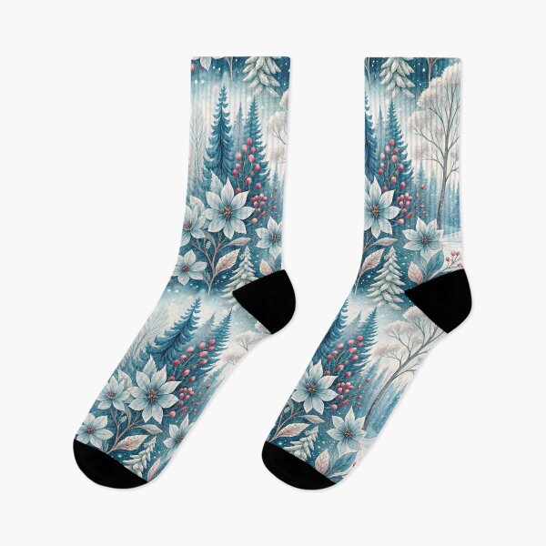 Item preview, Beautiful winter scenery with winter flowers designed and sold by Merrylands Artshop.