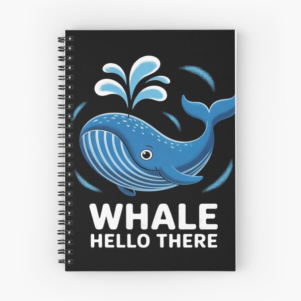 Item preview, Whale Hello There Whales BlueWhale Ocean Humpback Whale Sea designed and sold by KotexTemu.