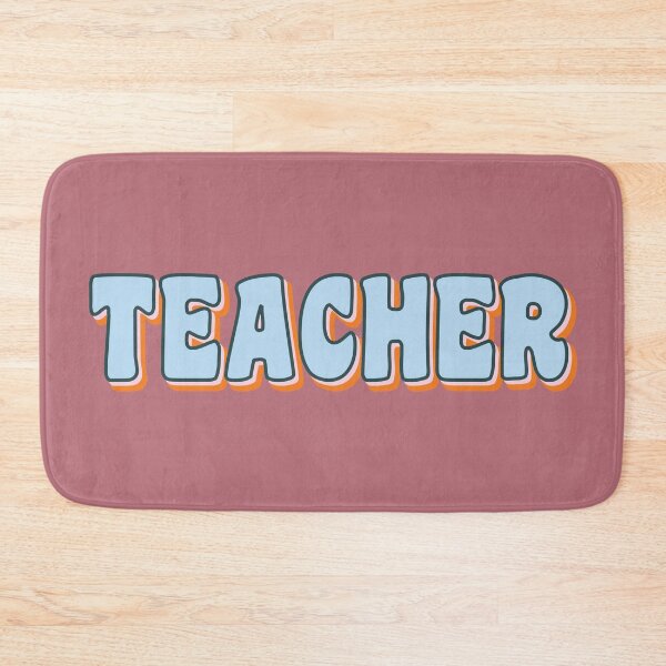Item preview, Teacher pastel layered designed and sold by Think4Prints.