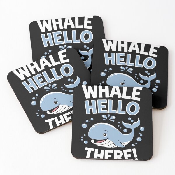 Item preview, Whale hello there! Summer Sun Holiday Beach and Party designed and sold by KotexTemu.