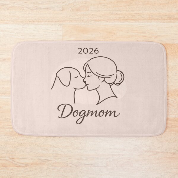 Item preview, 2026 Dogmom – Minimal Line Art Dog Mom Shirt designed and sold by dogmomtees.
