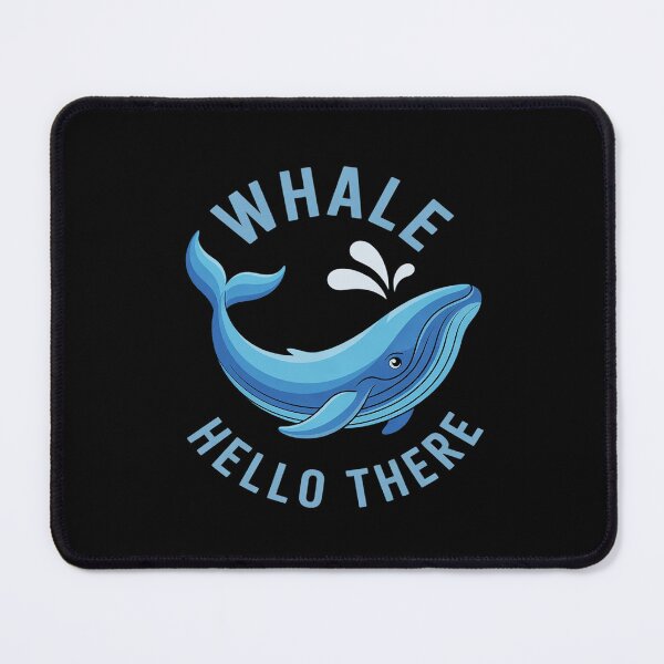 Item preview, Whale Hello There, Funny Whale Pun, Ocean Lover designed and sold by KotexTemu.