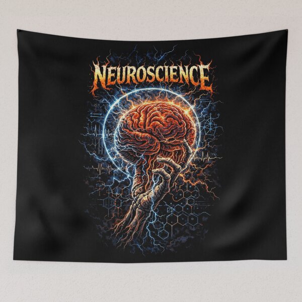 Item preview, Neuroscience Art designed and sold by El Hermano Gym.