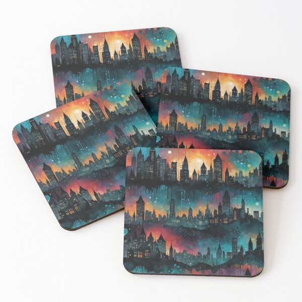 Artikelvorschau, Seamless pattern of cityscapes entworfen und verkauft von PandorasWelt.