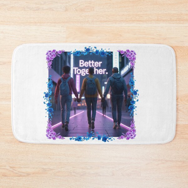 Item preview, Better Together unity quote designed and sold by SloganSauce.
