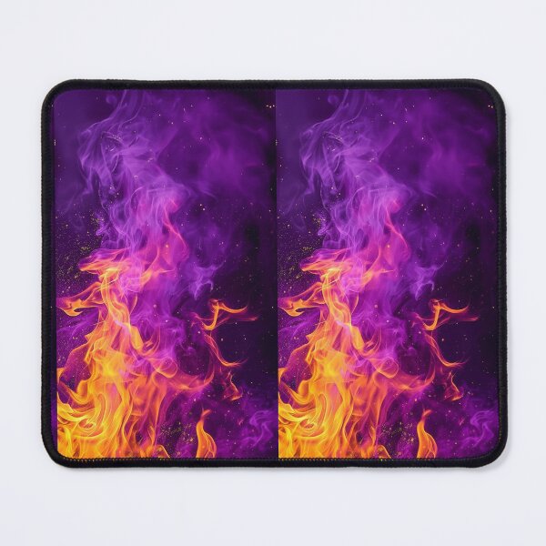 Item preview, Eternal Flame Veil – Where Fire Dances with Smoke designed and sold by PixelVibe782.