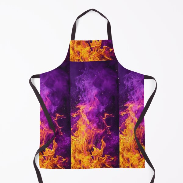 Item preview, Eternal Flame Veil – Where Fire Dances with Smoke designed and sold by PixelVibe782.