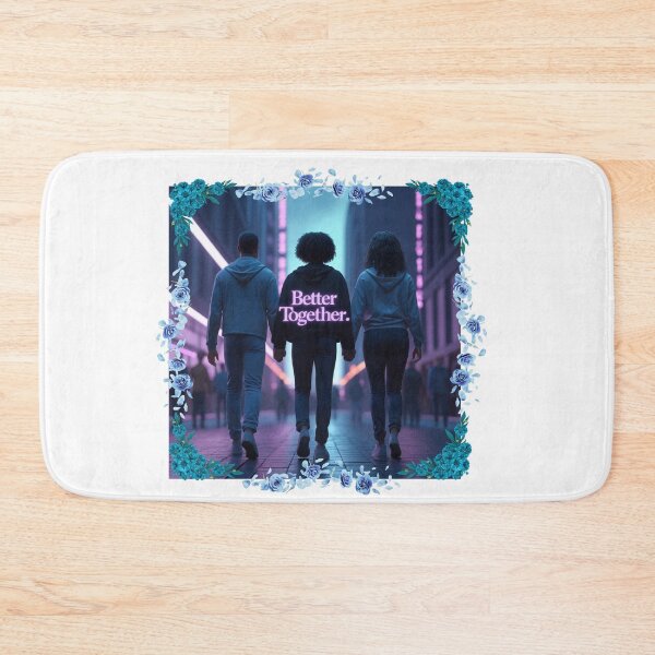 Item preview, Better Together modern relationship designed and sold by SloganSauce.