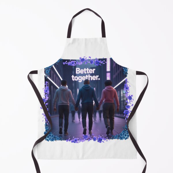 Item preview, Better Together aesthetic quote art designed and sold by SloganSauce.
