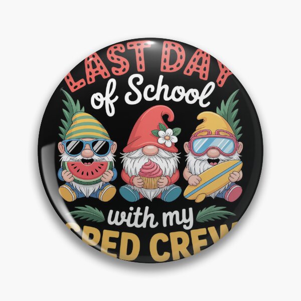 Item preview, Last Day Of School With My SPED Teacher Crew Gnomies Summer  designed and sold by InspiredFoul.