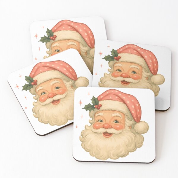 Item preview, Vintage Santa Face – Retro Jolly Saint designed and sold by ZBIFBOUETLA.