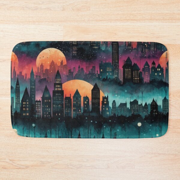 Artikelvorschau, Seamless pattern of cityscapes entworfen und verkauft von PandorasWelt.