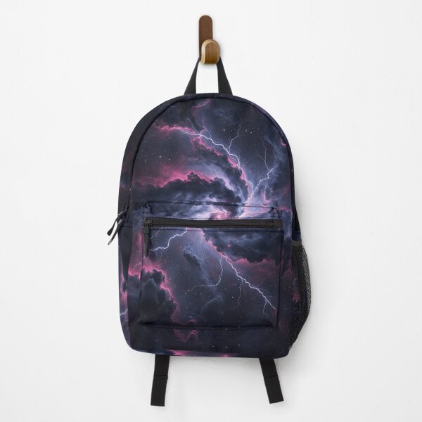 Item preview, Cosmic Storm Awakening – Lightning Within the Nebula designed and sold by PixelVibe782.