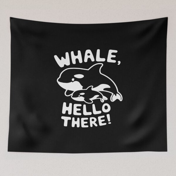 Item preview, Whale, Hello There Funny Orca designed and sold by KotexTemu.