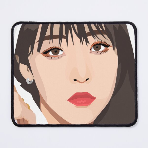 Item preview, Moonbyul of Mamamoo in a stunning vector digital portrait. designed and sold by Aome22.
