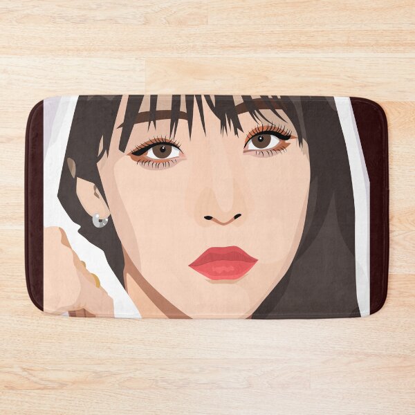 Item preview, Moonbyul of Mamamoo in a stunning vector digital portrait. designed and sold by Aome22.