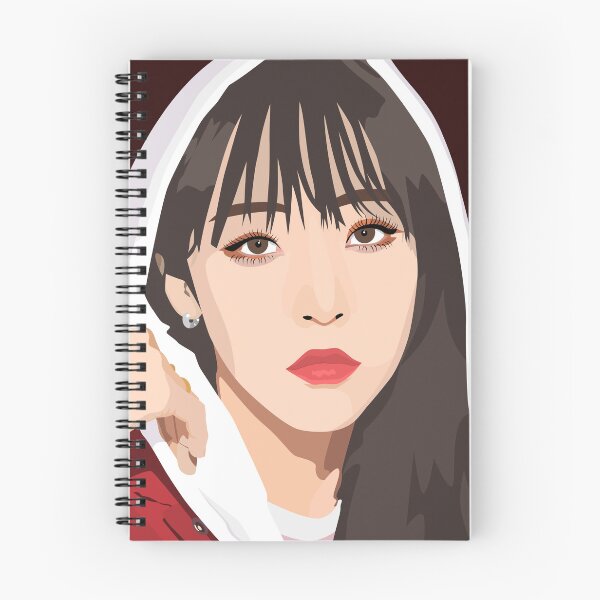 Item preview, Moonbyul of Mamamoo in a stunning vector digital portrait. designed and sold by Aome22.