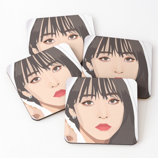 Item preview, Moonbyul of Mamamoo in a stunning vector digital portrait. designed and sold by Aome22.