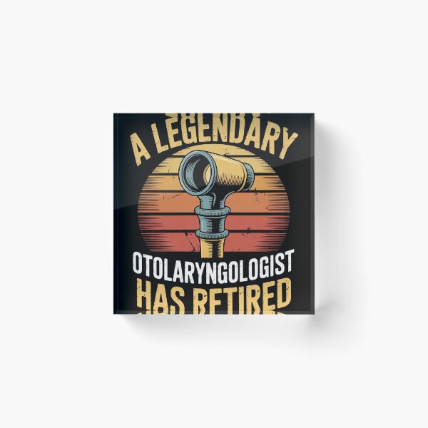Item preview, Legendary Otolaryngologist Retired Funny ENT Doctor  designed and sold by InspiredFoul.