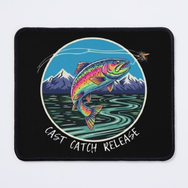 Item preview, Psychedelic fly fishing adventure designed and sold by Stefanrajzer.