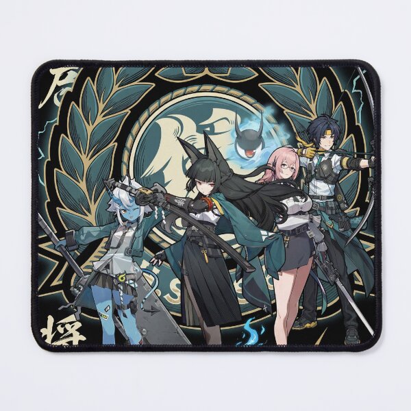 Item preview, Section 6 Zenless Zone Zero ZZZ Hoshimi Miyabi Tsukishiro Yanagi Soukaku Asaba Harumasa Void Hunters Frost Electric Ice Sword Squad Fan Art Group Portrait Poster T-Shirt Sticker Gift designed and sold by Senpaiwaves.
