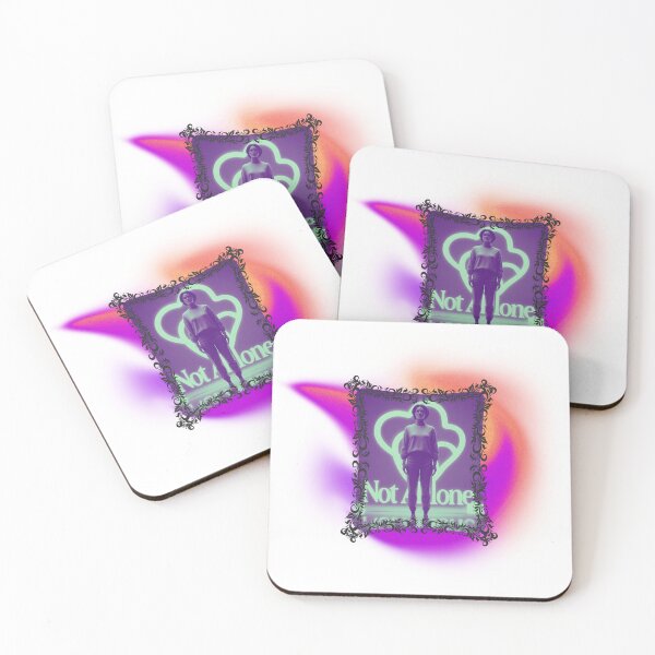 Item preview, Not Alone healing artwork designed and sold by SloganSauce.