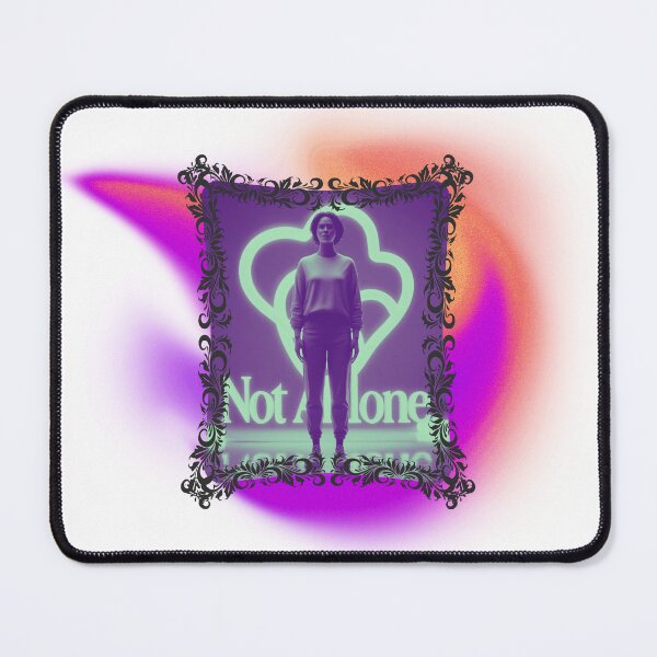 Item preview, Not Alone healing artwork designed and sold by SloganSauce.