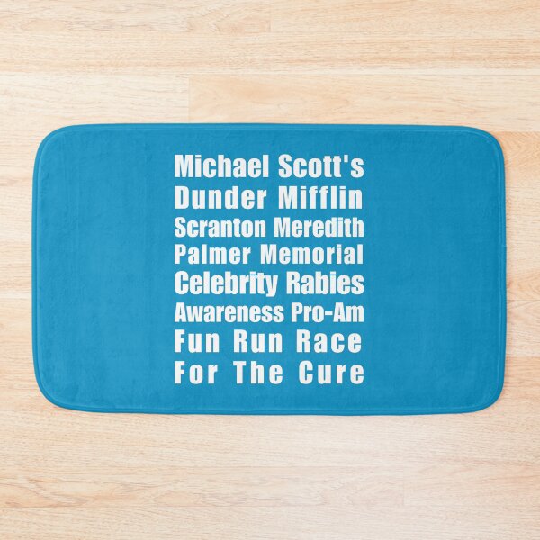 Item preview, Michael Scott's Dunder Mifflin Scranton Meredith Palmer Memorial Celebrity Rabies Awareness Pro-Am Fun Run Race For The Cure designed and sold by mooskdesign.