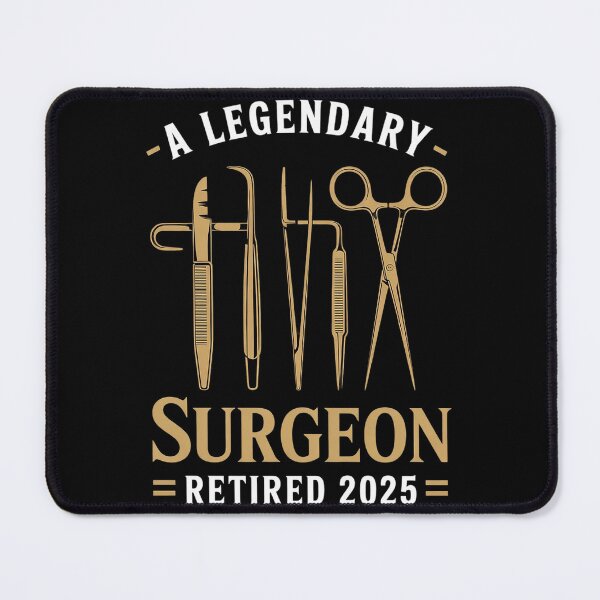 Item preview, Legendary Surgeon Retired 2025 Funny Doctor Retirement Party designed and sold by InspiredFoul.