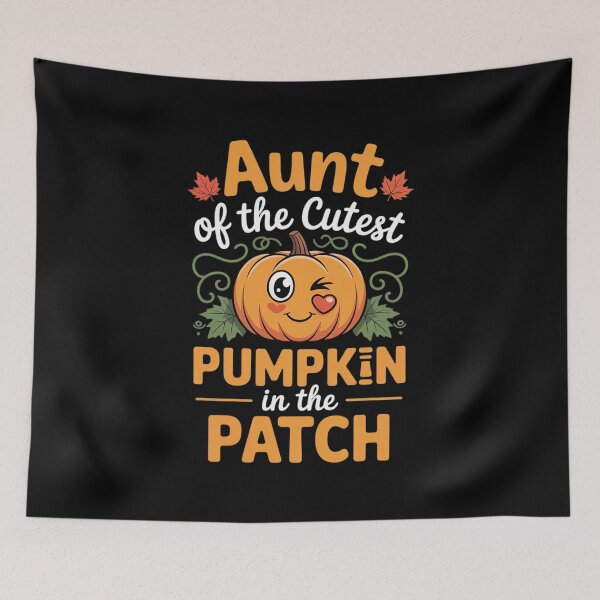Item preview, Aunt of The Cutest Pumpkin In The Patch Halloween  designed and sold by KotexTemu.