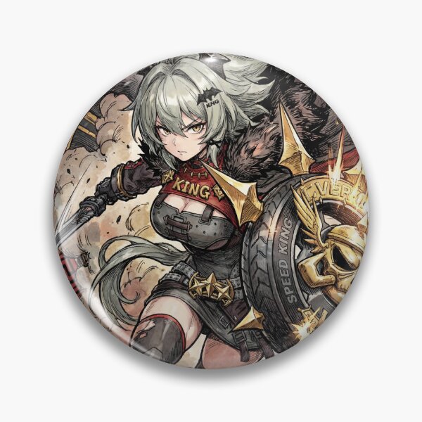 Item preview, Caesar King Zenless Zone Zero ZZZ Sons of Calydon Leader Physical Defense Shield Bash Perfect Block Radiant Aegis Biker Queen Armor Fan Art Portrait Poster T-Shirt Sticker Gift designed and sold by Senpaiwaves.