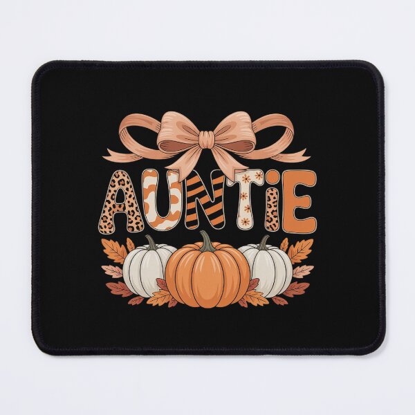 Item preview, Auntie Pumpkin Fall Coquette Bow Thanksgiving Mom Women designed and sold by KotexTemu.