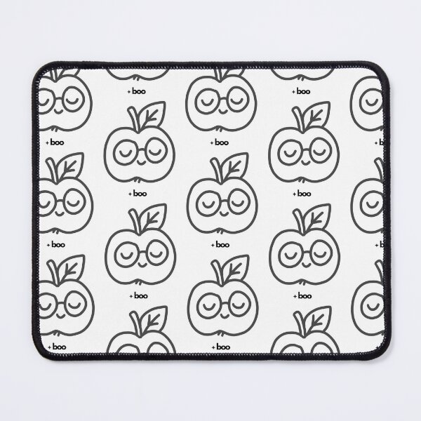 Item preview, Apple with Glasses by DRAW WITH BOO designed and sold by DRAW-WITH-BOOO.