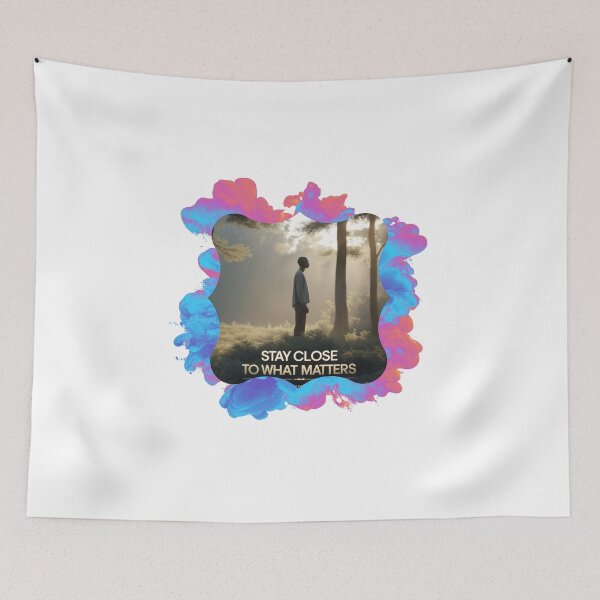 Item preview, Stay Close to What Matters life priorities designed and sold by SloganSauce.