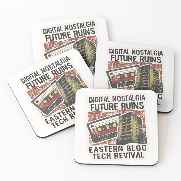 Item preview, Eastern Bloc Tech Revival 90s Cassette Nostalgia designed and sold by Dark Label Apparel.