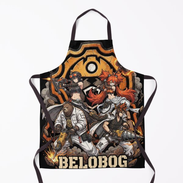 Item preview, Belobog Heavy Industries Team Zenless Zone Zero ZZZ Koleda Ben Bigger Grace Howard Bear President Stun Defense Engineer Fan Art Group Portrait Poster T-Shirt Sticker Gift designed and sold by Senpaiwaves.