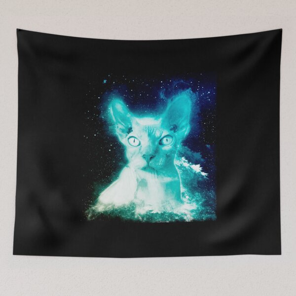 Item preview, Hairless Cat Shirt Sci fi Space Sphynx Cat T Shirt designed and sold by cgocgy.
