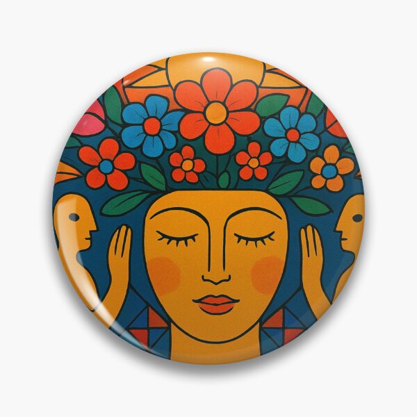 Item preview, Floral stillness symmetry designed and sold by Sigtrix.